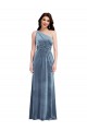 Cheapest Stretch Velvet A-Line Long Sleeveless Evening Gown Canada