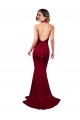 Cheapest Spandex Mermaid Long Sleeveless Open Back Formal Evening Dress Canada