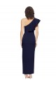 Cheapest Stretch Crepe Sheath Sheath Sleeveless Dark Navy Formal Evening Dress Canada