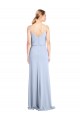 Cheapest Stretch Crepe Sheath Long Sleeveless V-Back Formal Dress Canada
