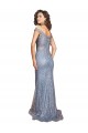 Cheapest Sequin Mermaid Long Sleeveless High Slit Prom Dresses Canada