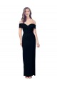 Cheapest Stretch Crepe Mermaid Mermaid Sleeveless Black Formal Dress Canada