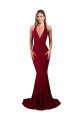Cheapest Spandex Mermaid Long Sleeveless Open Back Formal Evening Dress Canada