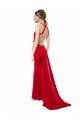 Cheapest Stretch Crepe Mermaid Long Sleeveless Open Back Formal Evening Dress Canada