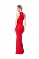 Cheapest Stretch Crepe Mermaid Long Sleeveless Prom Dress Canada