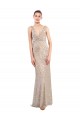 Cheapest Sequin & Sparkling Sequin Sheath Long Sleeveless Low Back Formal Evening Dress Canada