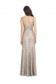 Cheapest Sequin & Sparkling Sequin Sheath Long Sleeveless V-Back Formal Evening Dress Canada