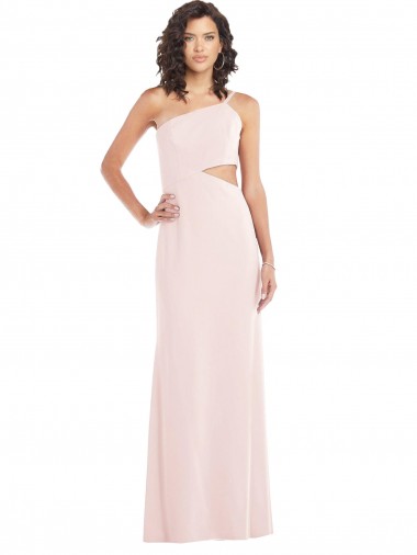 Cheapest Stretch Crepe Trumpet Long Sleeveless Formal Evening Dress Canada